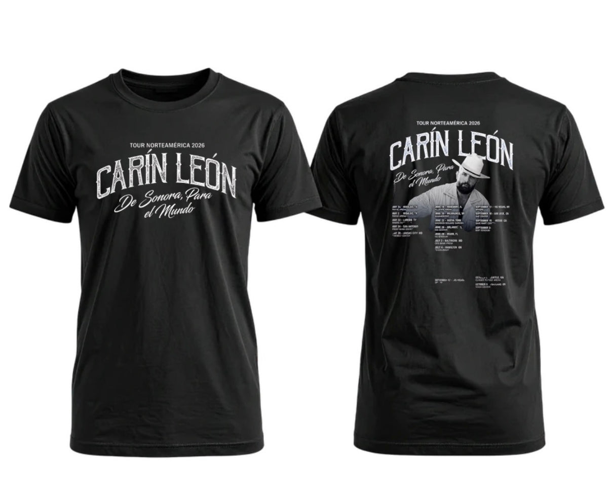 Carin Leon Tour t shirt