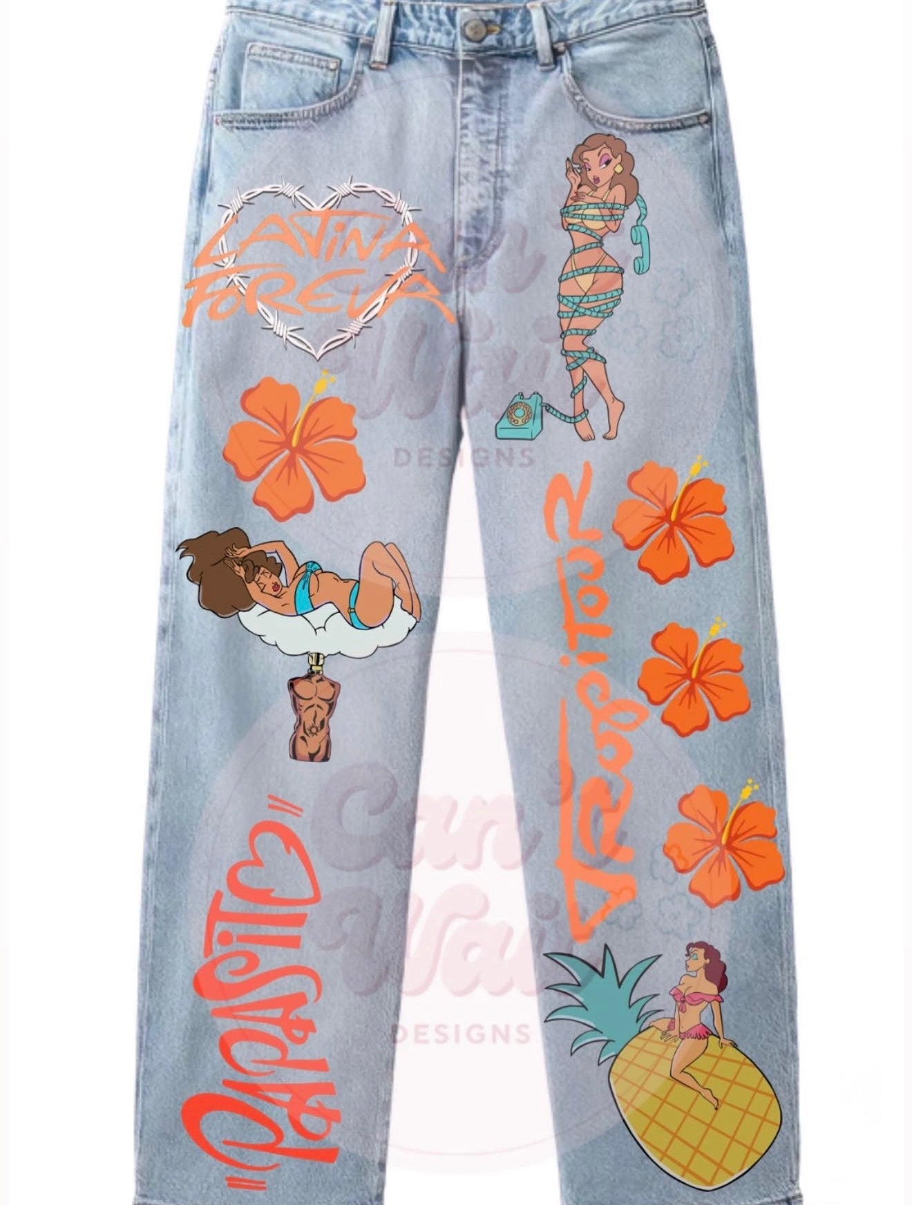 Karol G Tropicoqueta DTF Heat Press Iron Ons