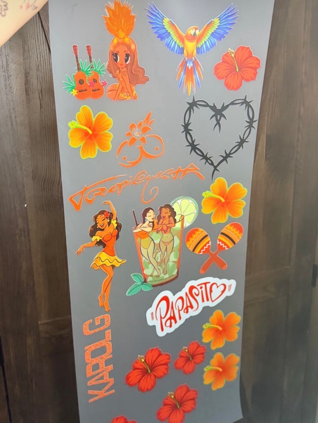 Karol G Tropicoqueta DTF Prints for iron on