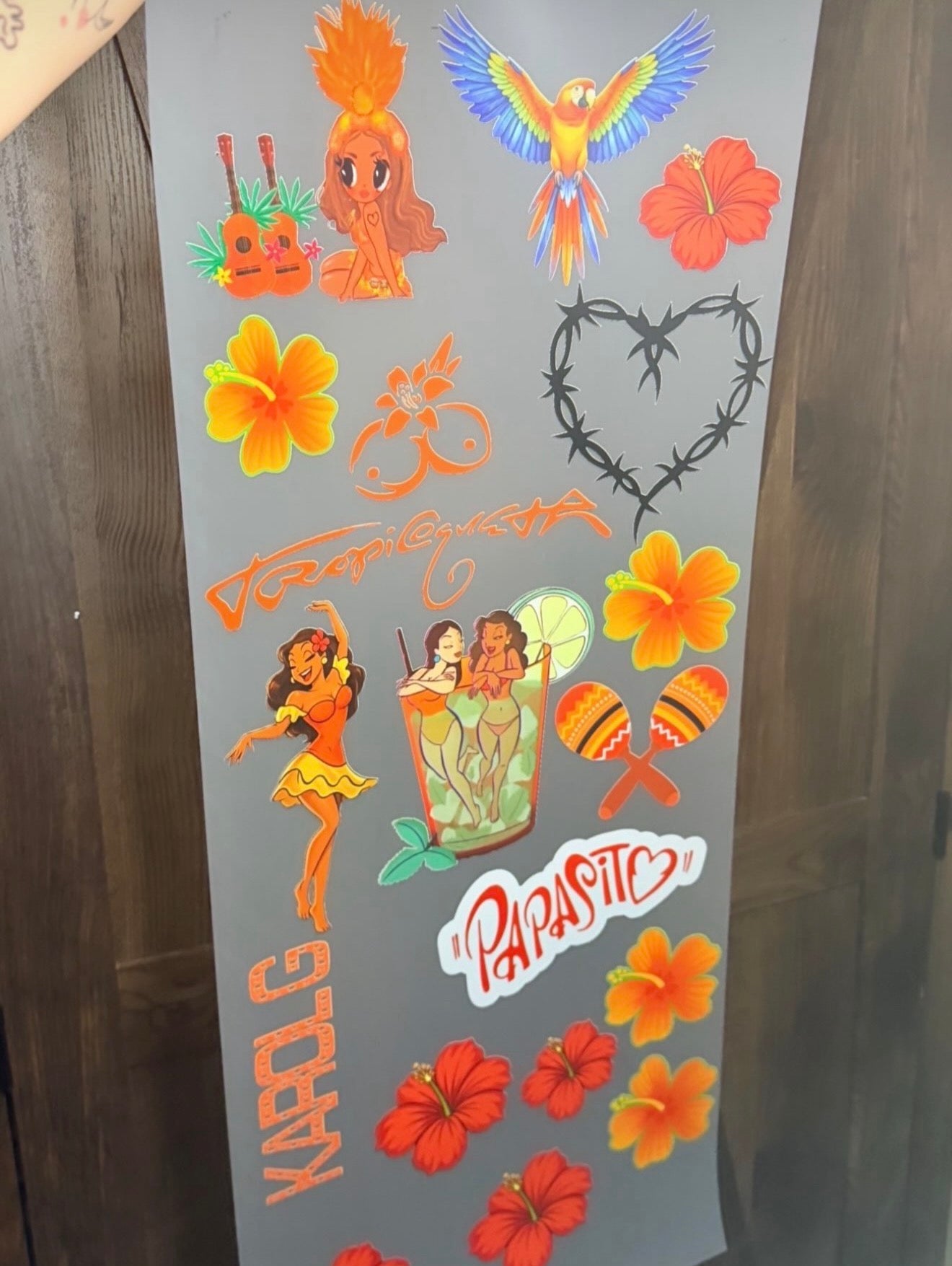 Karol G Tropicoqueta DTF Prints for iron on