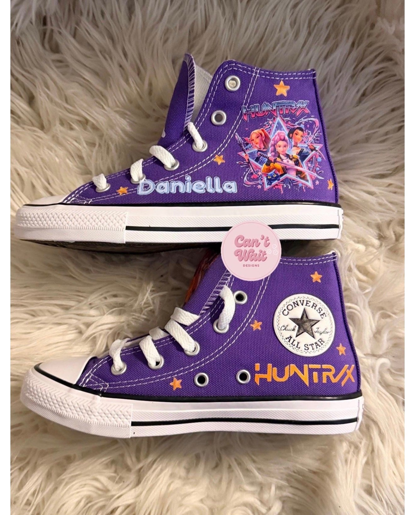 Custom K Pop Huntrix Converse